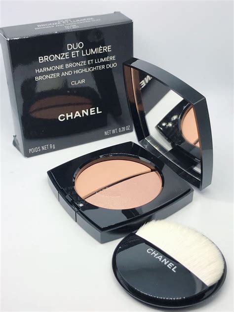 chanel cruise bronzer and highlighter duo|Chanel Duo Bronze et Lumiere / Bronzer and Highlighter Duo .